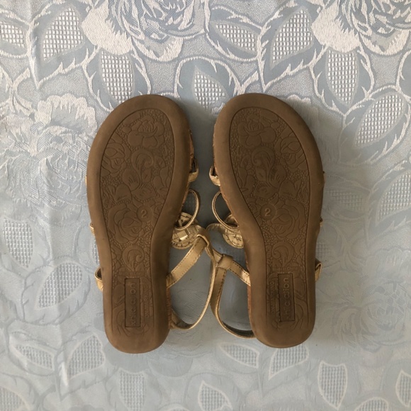 Gold Sandals - Picture 2 of 2